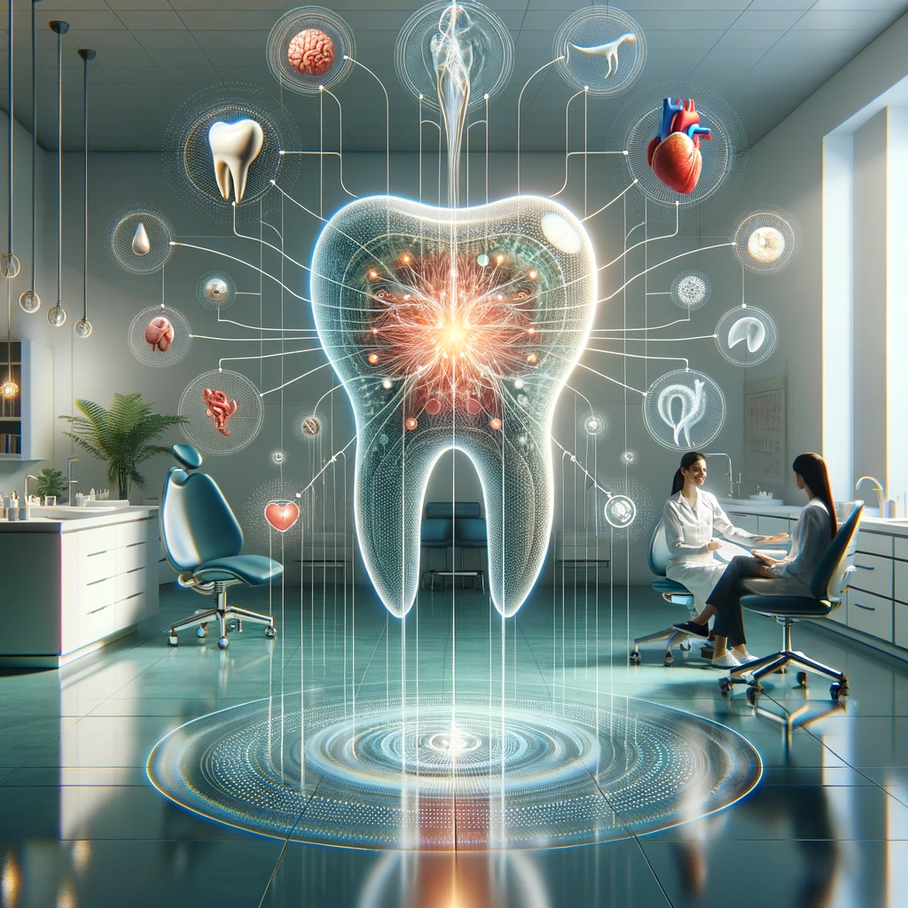 An image that visually represents the concept of Biological Dentistry at Byond Dental, focusing on the holistic approach to oral health.
